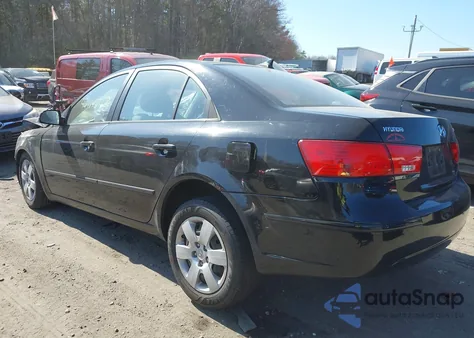 2009 Hyundai Sonata Gls z USA, uszkodzony, nr VIN 5NPET46C59H466285